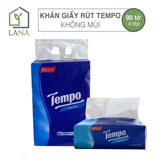 Lốc Khăn giấy rút Tempo Soft Pack Không mùi 4 lớp cao cấp