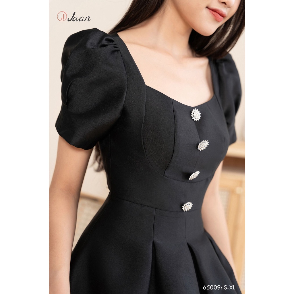 Váy tát ta cổ vuông đính ngọc-65009