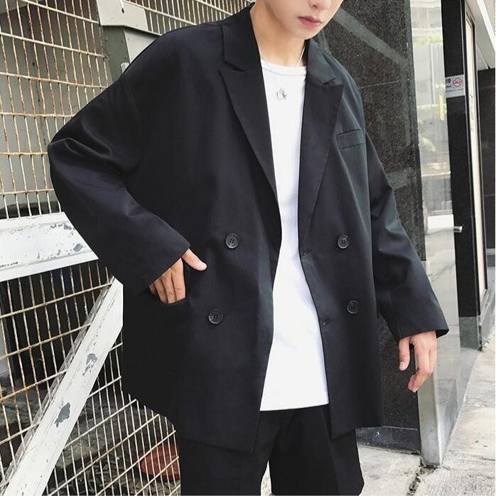 Áo Khoác Blazer Phong Cách Hàn Quốc Lịch Lãm Cho Nam Size M-2xl