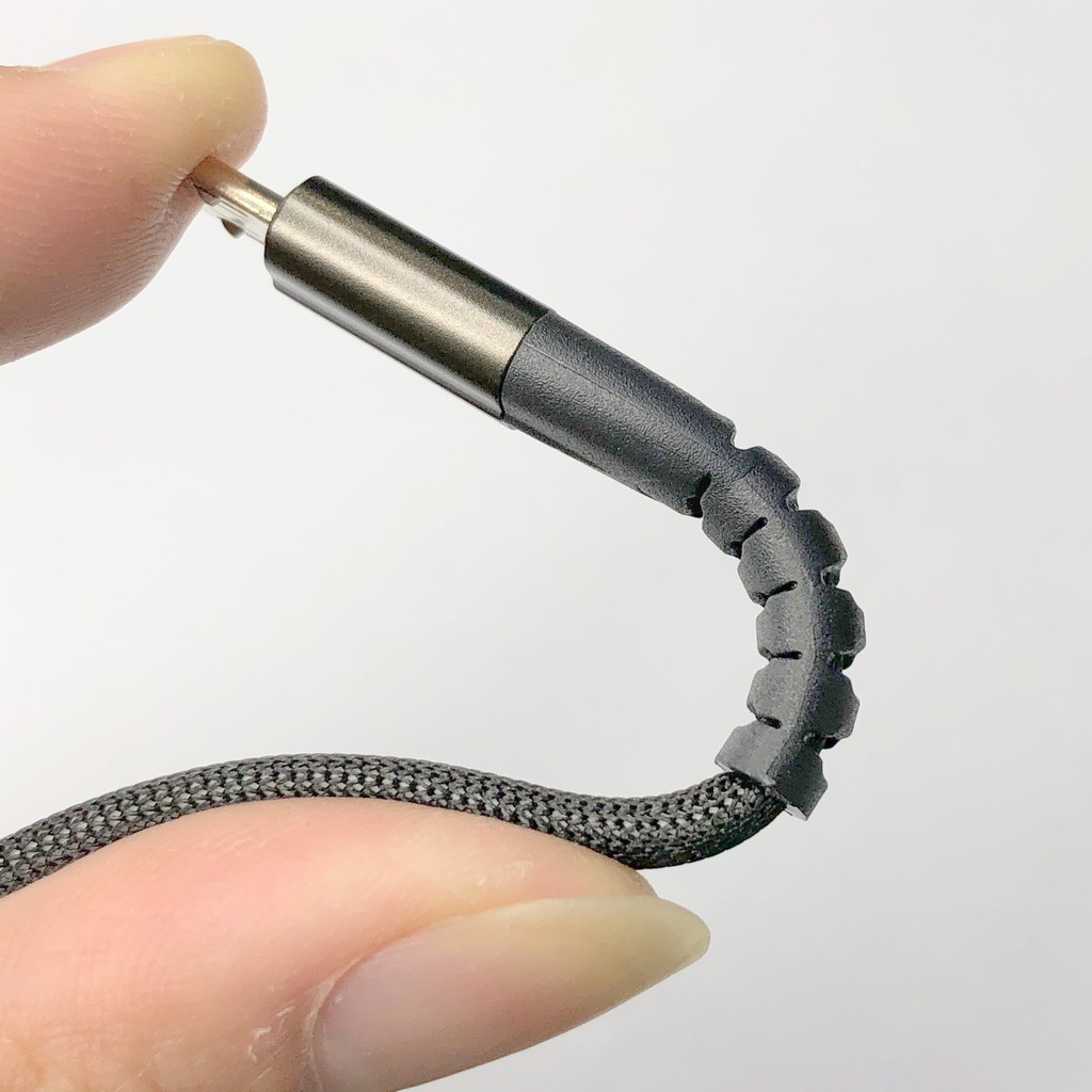 Dây cáp sạc nhanh Iphon 077, Samsung, Typec, micro - dây xạc bọc dù dài 1m Earldom EC KLH