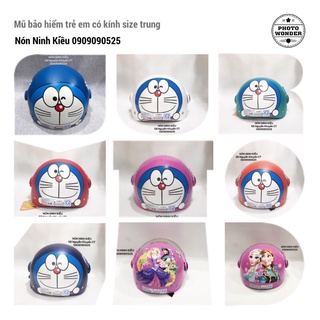 Mũ bảo hiểm trẻ em có kính size trung