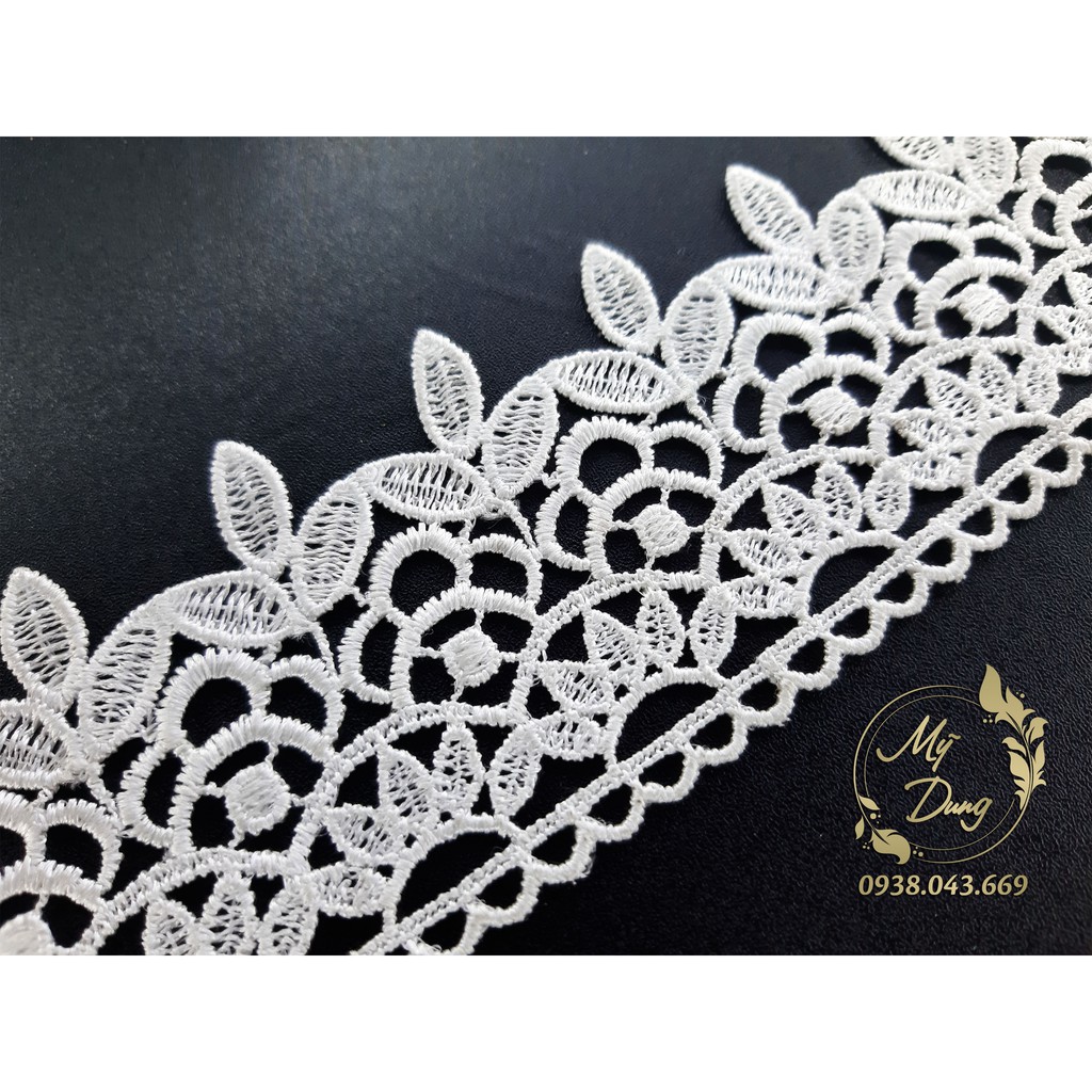Dây Ren chỉ 6F màu kem (Dây dài 13,5 met) - MS 689773 S3