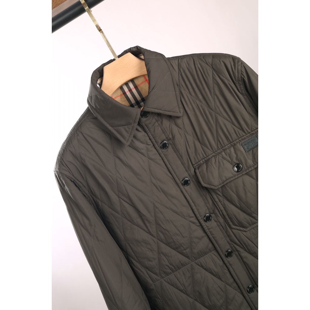 Áo khoác nam thời trang cao cấp Burberry BBR thiết kế 2 mặt tiện lợi