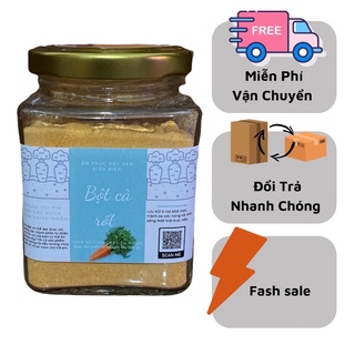 Bột cà rốt nguyên chất sấy lạnh