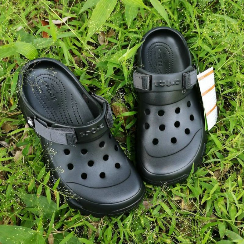 DÉP SỤC NHỰA CROCS OFFROAD SPORT CLOG CHO NAM MÀU ĐEN