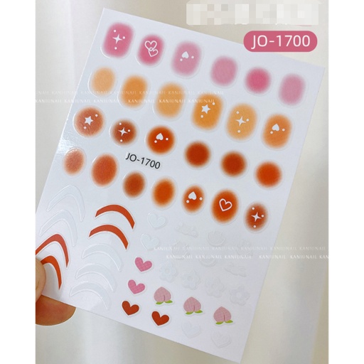 Sticker trang trí nail