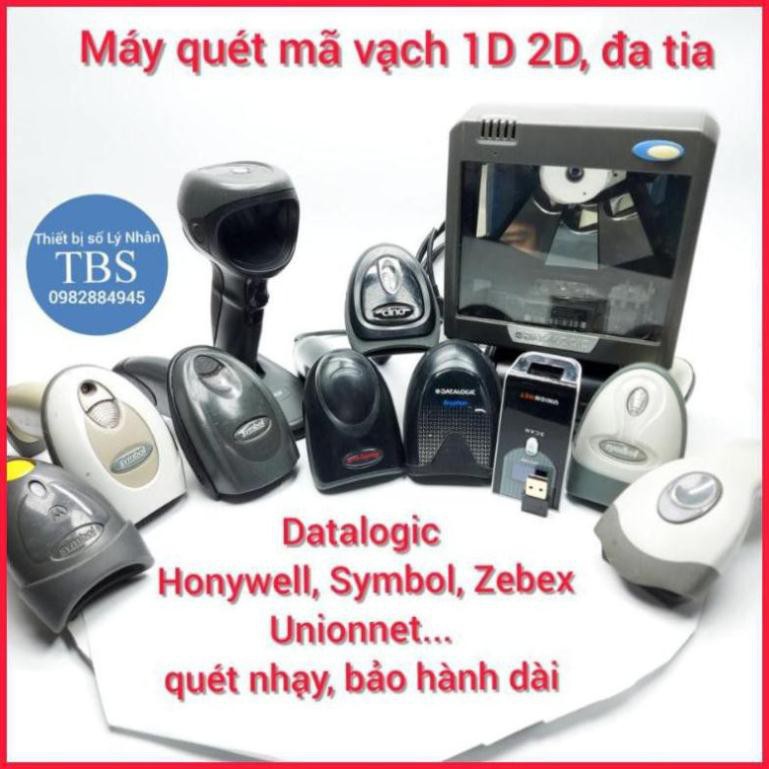 Máy quét mã vạch Motorola datalogic symbol Unionnet 1D 2D và đa tia linh18