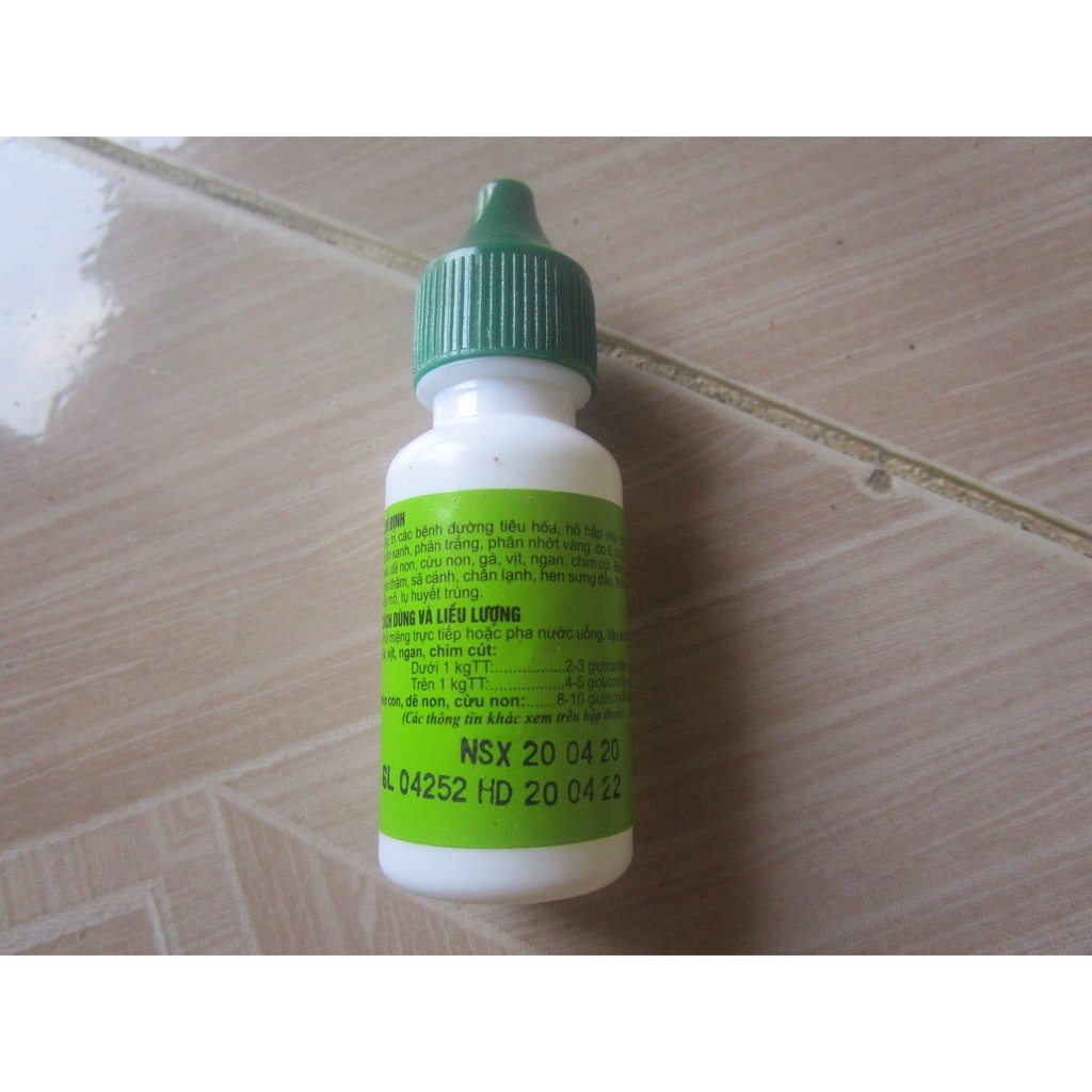 Đặc trị gà rù, gà toi, phân xanh, phân trắng Viaquino 10