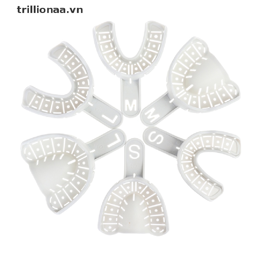 Set 6 giá đỡ răng nha khoa bằng nhựa tiện dụng
 | BigBuy360 - bigbuy360.vn