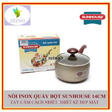 Nồi quấy bột Sunhouse Anod màu đồng SH99 - 14M1