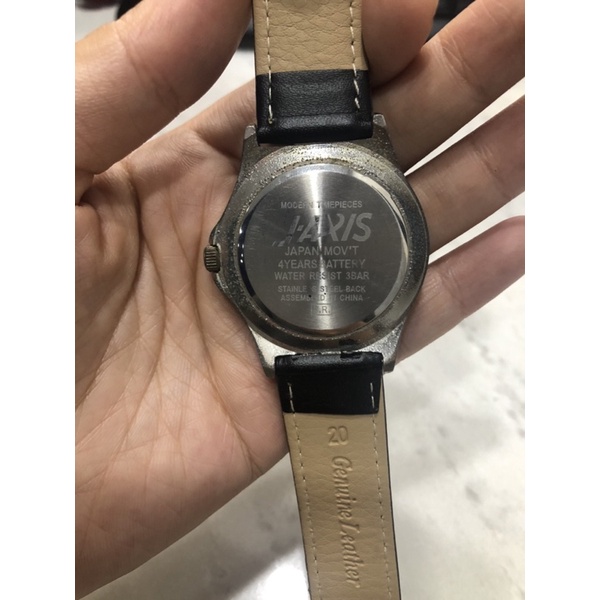 ĐỒNG HỒ SI NHẬT CHÍNH HÃNG DÂY DA DÀNH CHO NAM - THƯƠNG HIỆU SCRIPT CỦA JAXIS