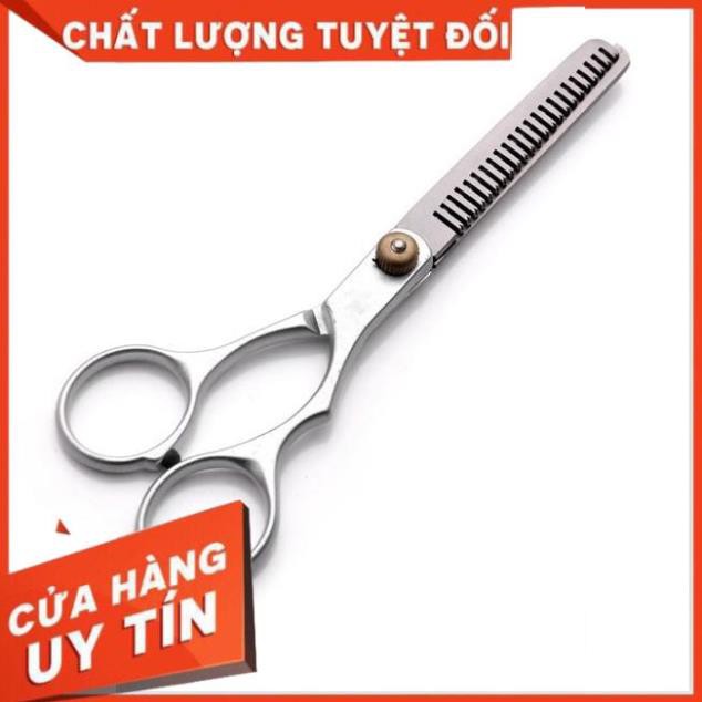 Bộ 2 Kéo Cắt Tóc, Kéo Cắt Và Tỉa Tóc Cao Cấp VS (Bộ 2 cái - Trắng) siêu bền đẹp