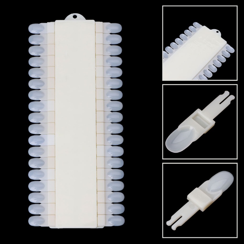 Set 36 Giá Đỡ Trưng Bày Thẻ Màu Nghệ Thuật Trong Suốt Hình Giọt Nước