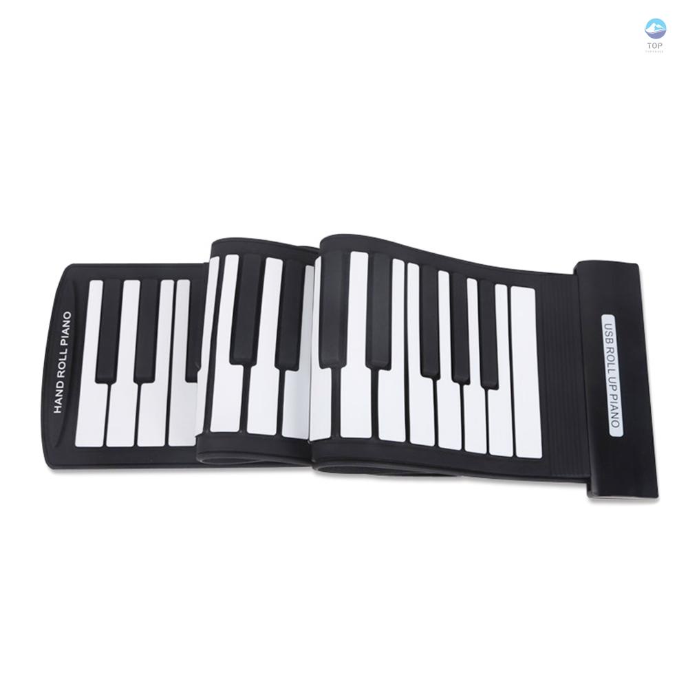 Đàn piano điện 61 phím có thể cuộn lại kết nối USB