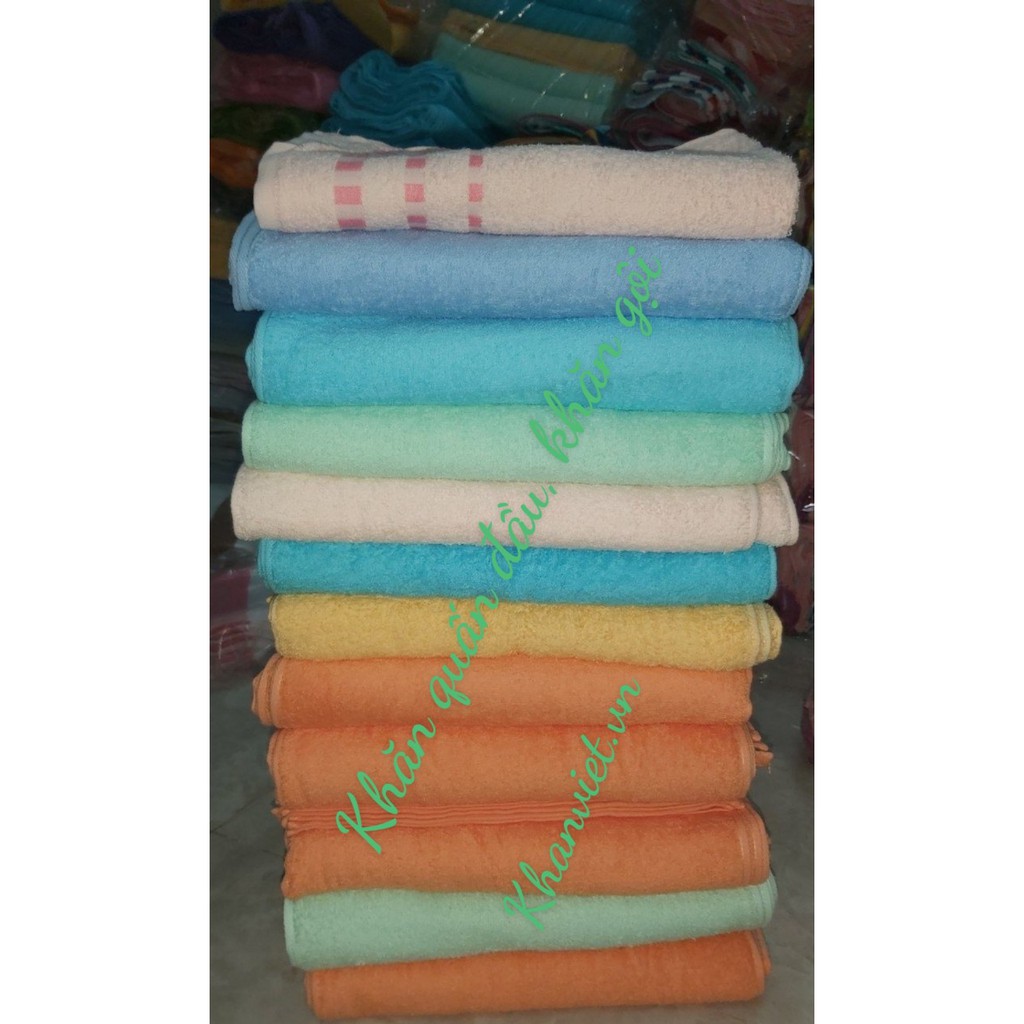 Khăn mặt - khăn gội đầu kích thước 34x80cm 80g