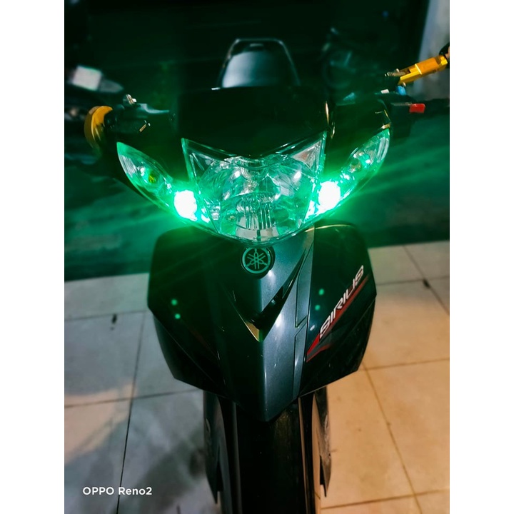 Đầu sirius ( si hello ) pha đèn + ốp đủ màu , full demi , full zắc cắm cho sirius 50 _ 110, tặng kèm bợ cổ