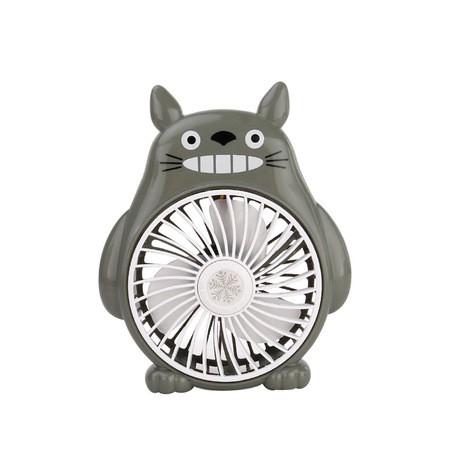 Quạt mini sạc USB để bàn đáng yêu hình Totoro
