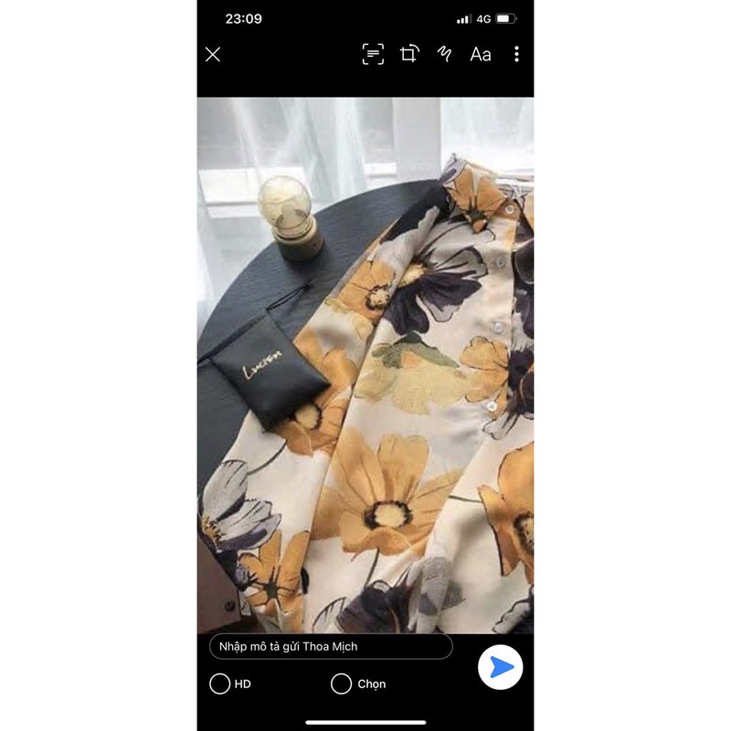 SƠ MI HOA VINTAGE CHO NỮ | BigBuy360 - bigbuy360.vn