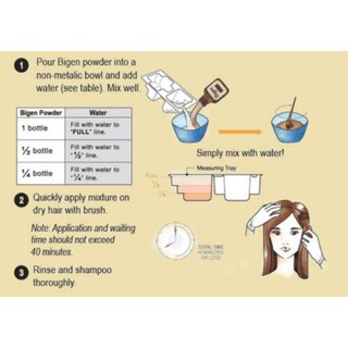 Nhuộm tóc phủ bạc Bigen nhật