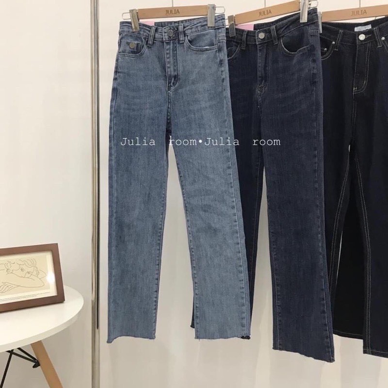 Quần JEANS mã 3691 ống đứng