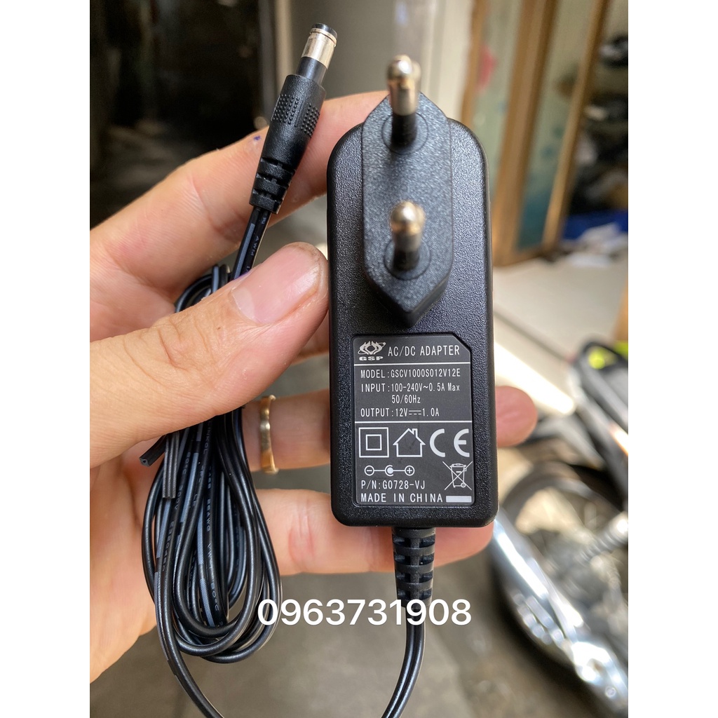 Bộ nguồn 12V-1A tháo thiết bị