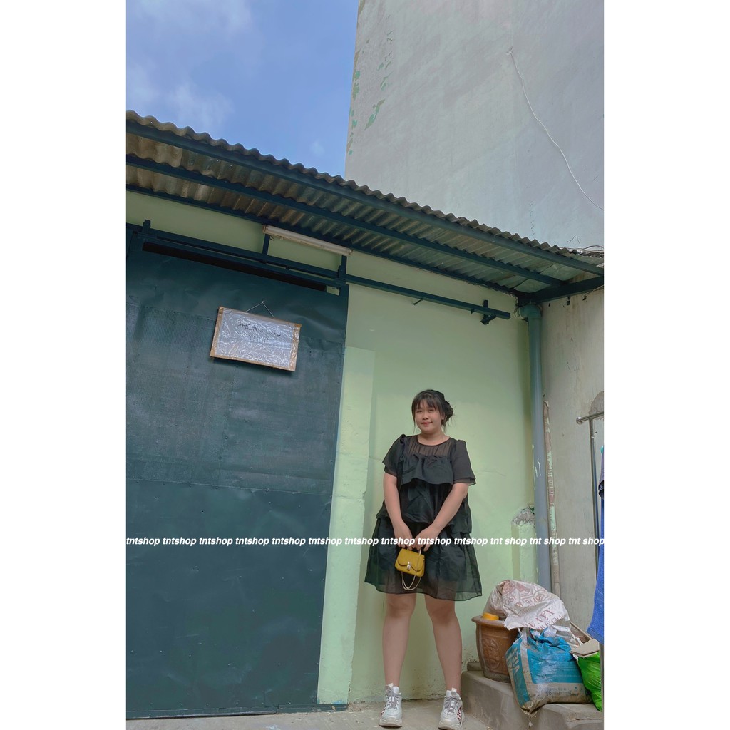 ĐÀM TƠ 3 TẦNG [ TNT Shop Bigsize 60kg - 90kg ] Ảnh thật 100%