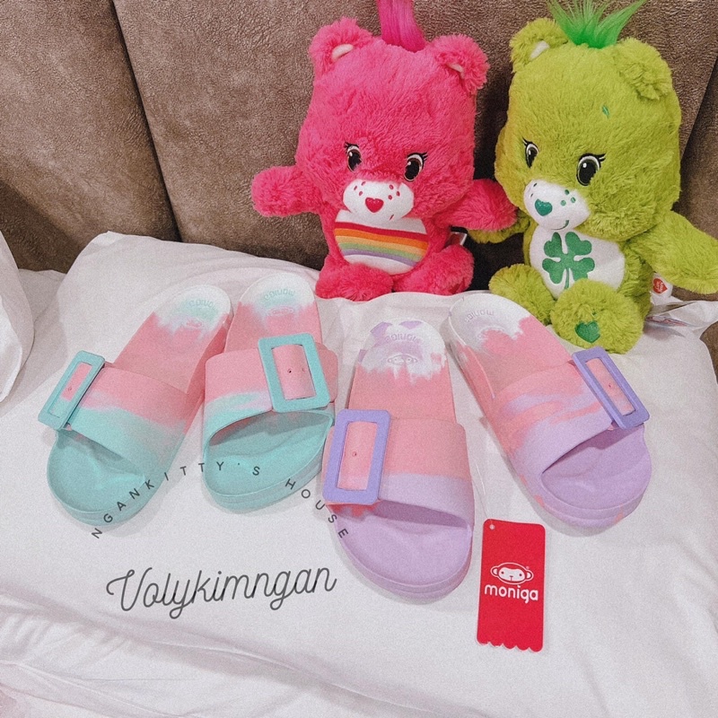 Dép loang màu 1 quai