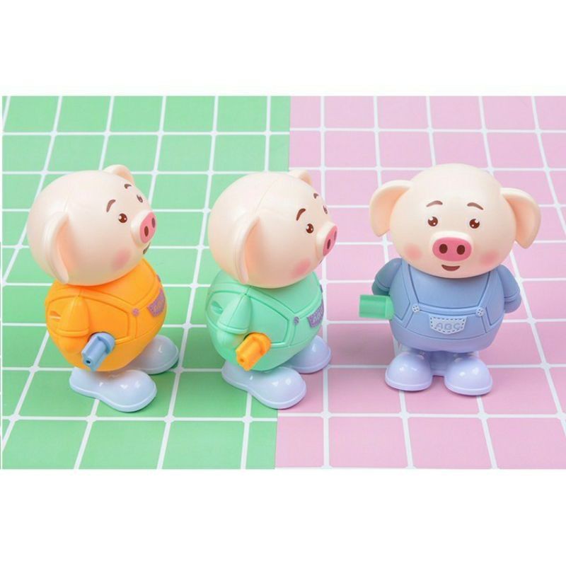 _Đồ Chơi Con Lợn Vặn Cót Vui Nhộn_ Heo Pig Cute Cho Bé