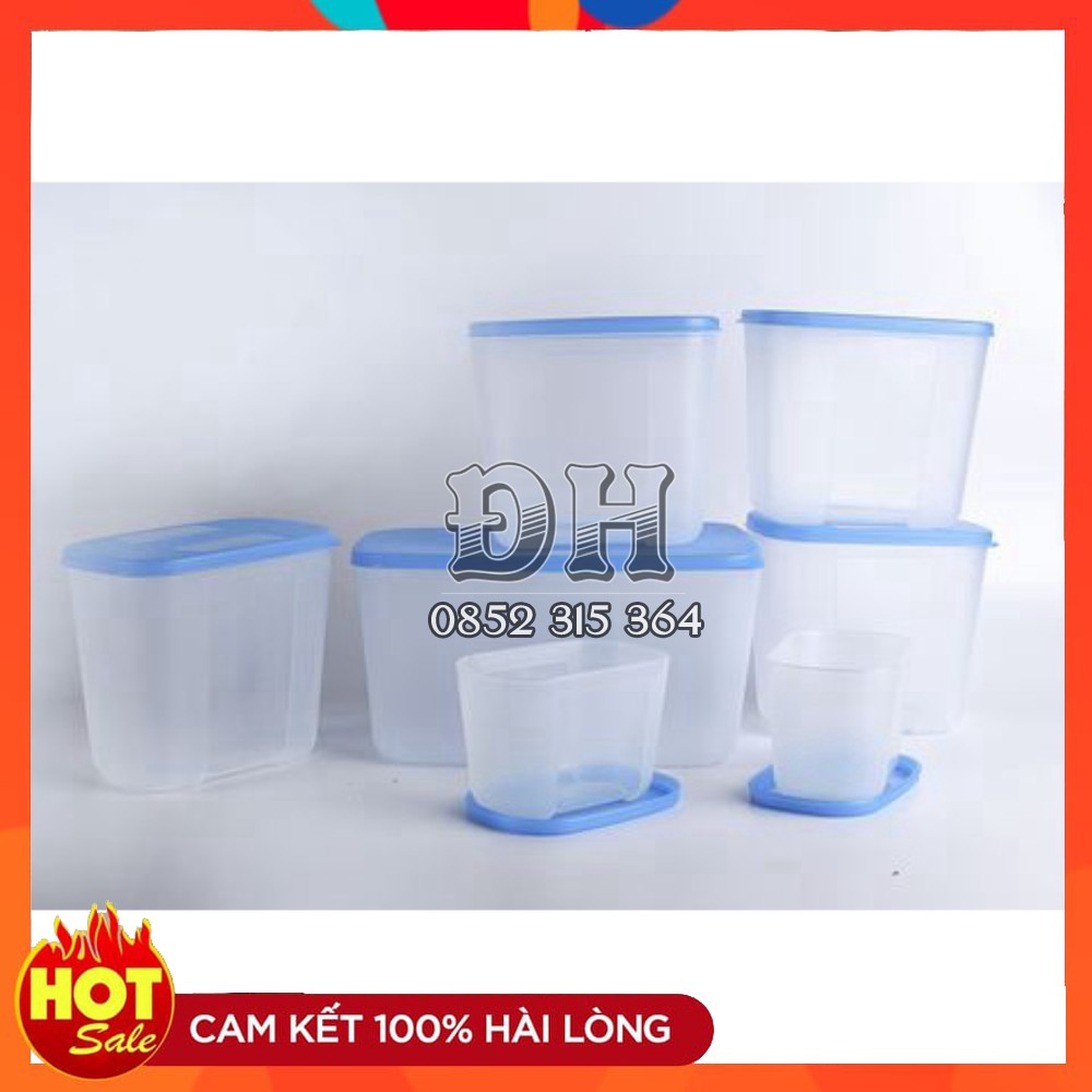 Bộ hộp trữ đông Tupperware - Freezermate (7 hộp) - Nhựa nguyên sinh