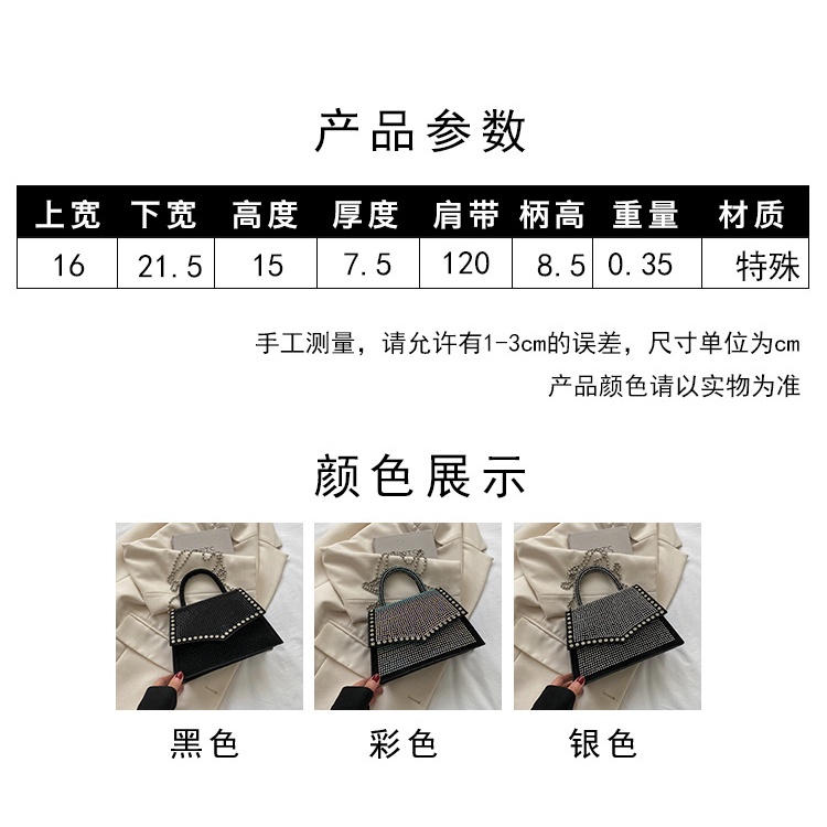 Túi Xách Nữ Đính Đá Thời Trang Sang Trọng