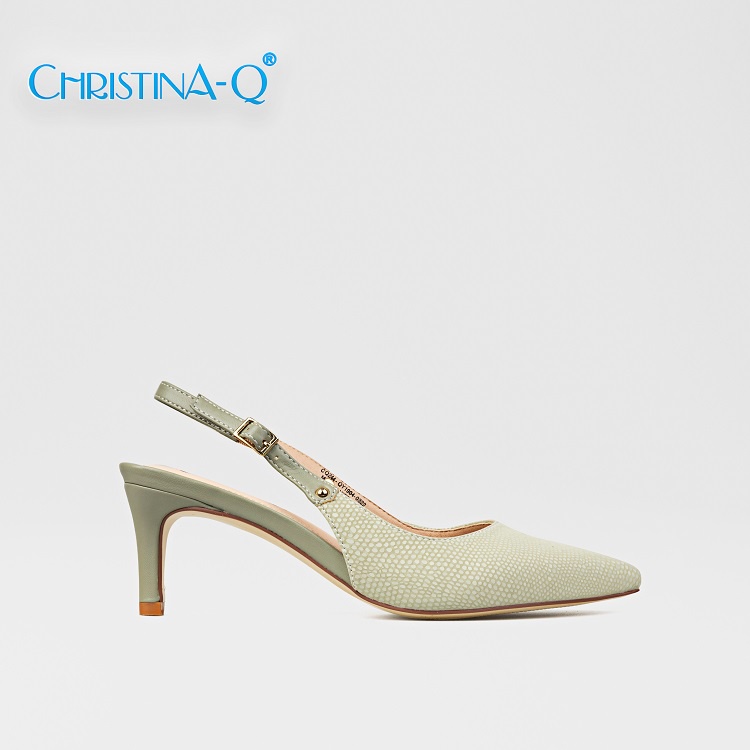 Giày nữ cao gót mũi nhọn Christina-Q GBN244