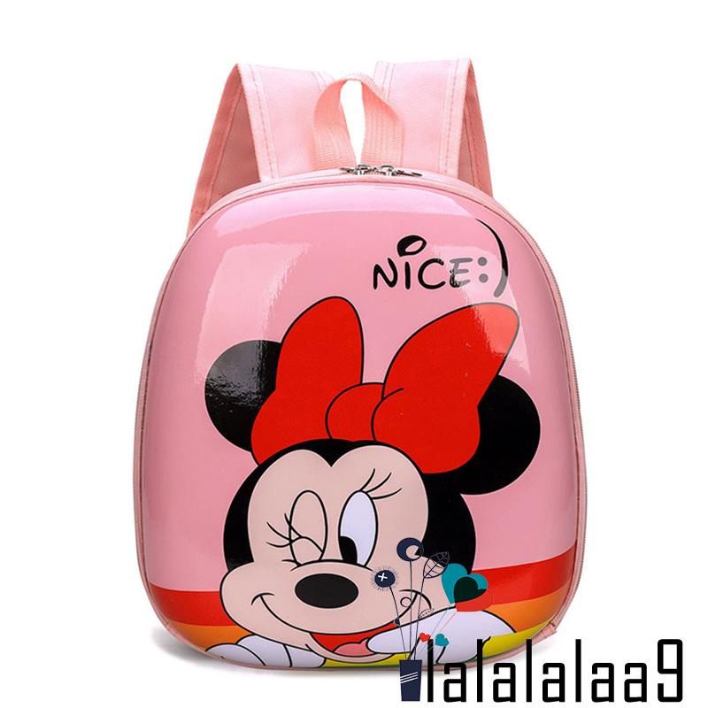 LA-Kids Casual School Bag Kindergarten Cartoon Pattern Hard Case Adjustable Backpack