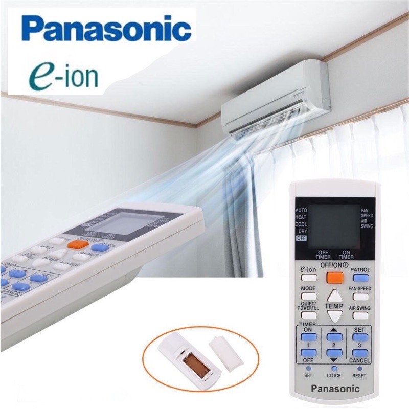 Điều khiển điều hòa Panasonic E-ion 1 và 2 chiều