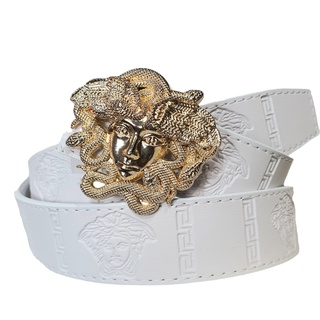 Dây lưng nam, thắt lưng nam đẹp mặt rắn nổi cao cấp VS ( dây trắng, ảnh thật)