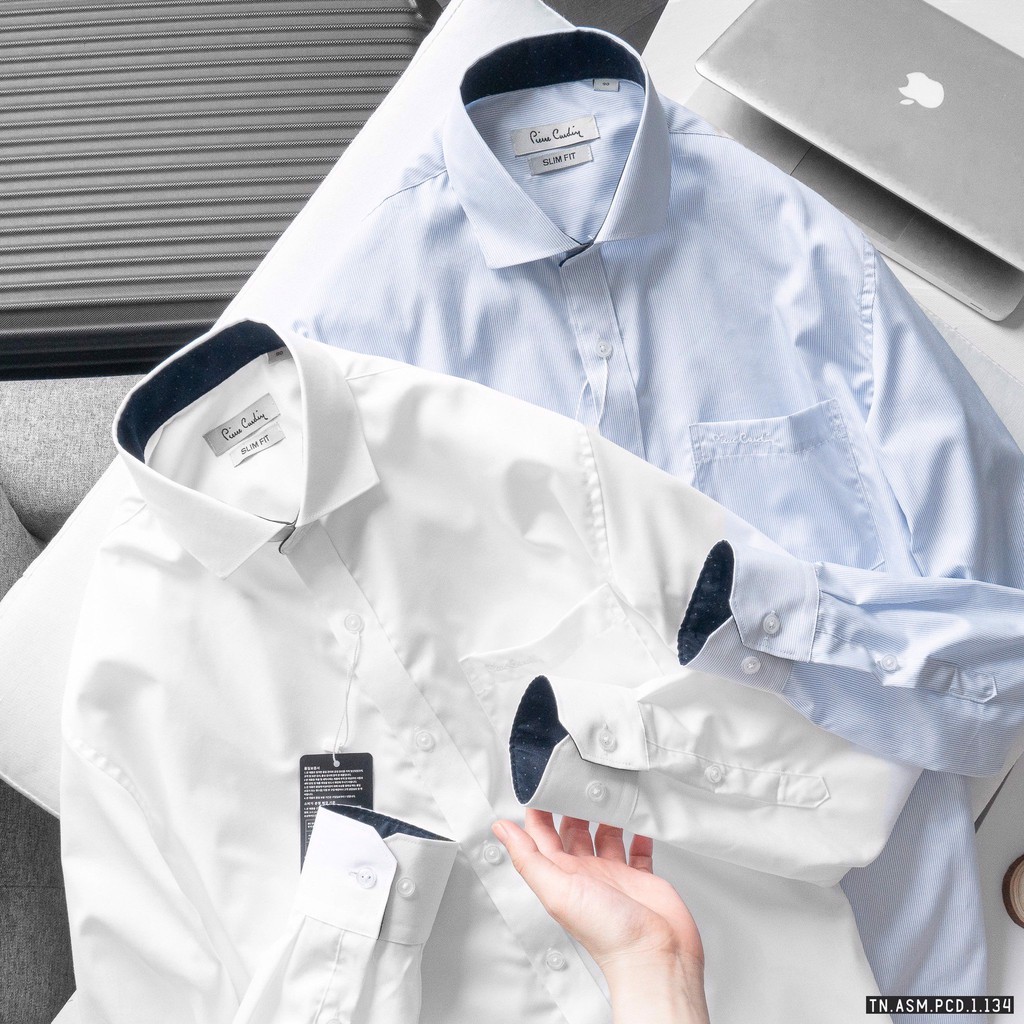 Áo sơ mi nam Pierre Cardin An Phước tay dài có túi công sở, chất vải cao cấp, mềm mát 6 màu | BigBuy360 - bigbuy360.vn