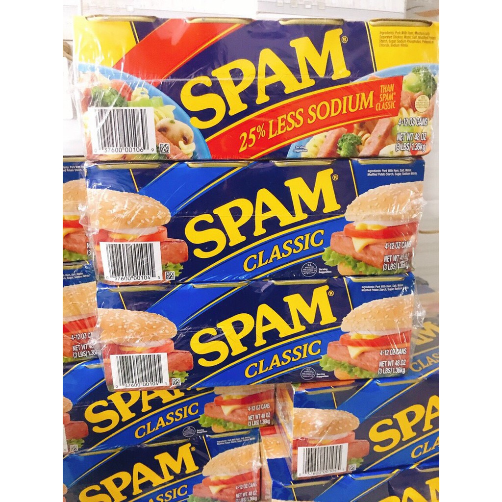 Thịt hộp Spam Mỹ 340g