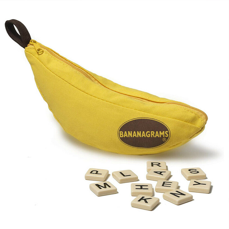 Bộ Trò Chơi Bananagrams Crossword Vui Nhộn Cho Gia Đình