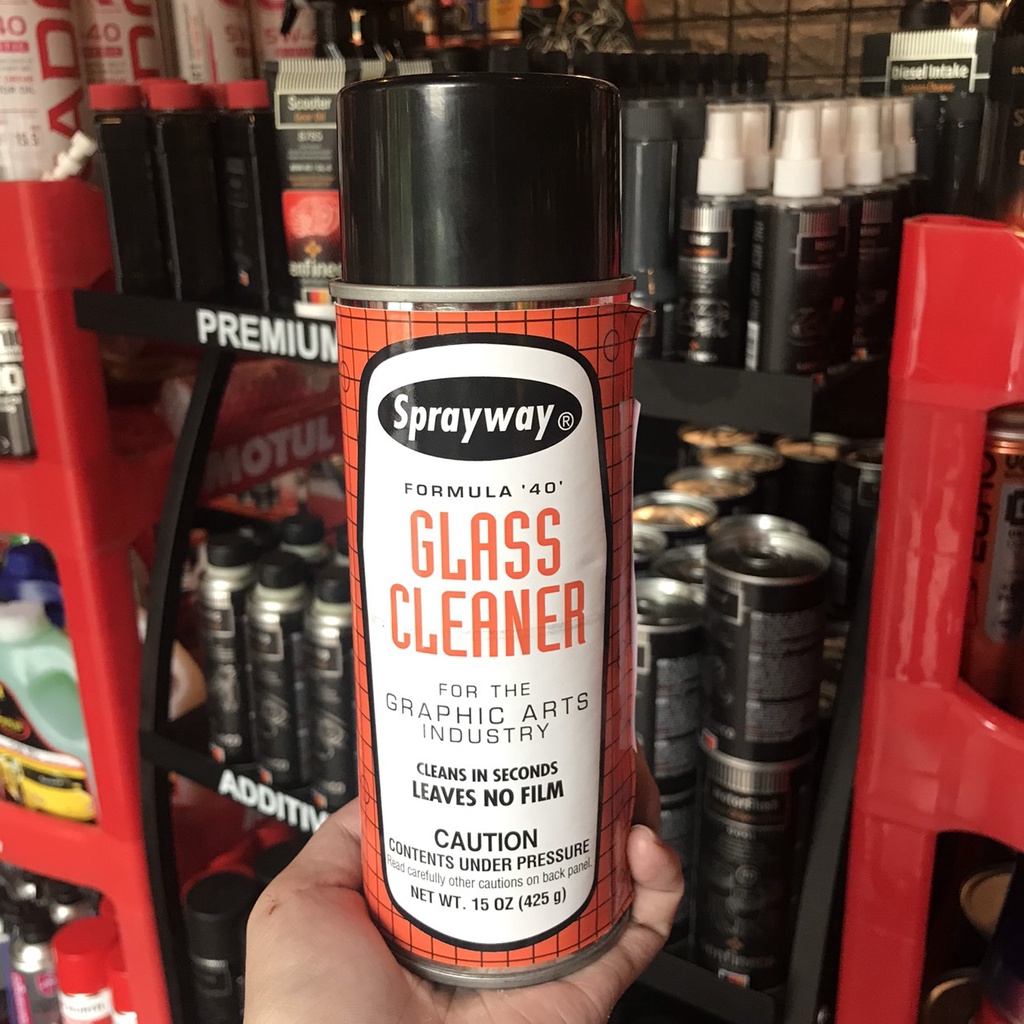 Chai Xịt Vệ Sinh Kính Thiết Bị Điện Tử Chuyên Dụng Sprayway Glass Cleaner SW 040 425g chamsocxestore