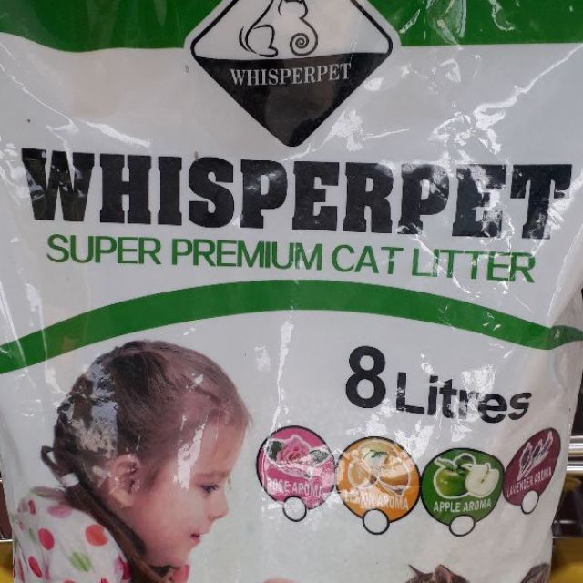 Cat vệ sinh cho mèo chính hãng wisper 8 lit