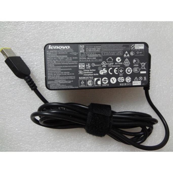 Adapter Lenovo 20V - 2.25A Đầu Vuông