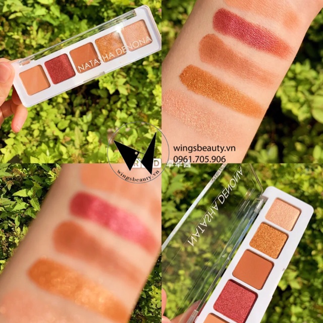 MUA 1 TẶNG 1 - Bảng phấn mắt NATASHA DENONA Mini Sunset Palette