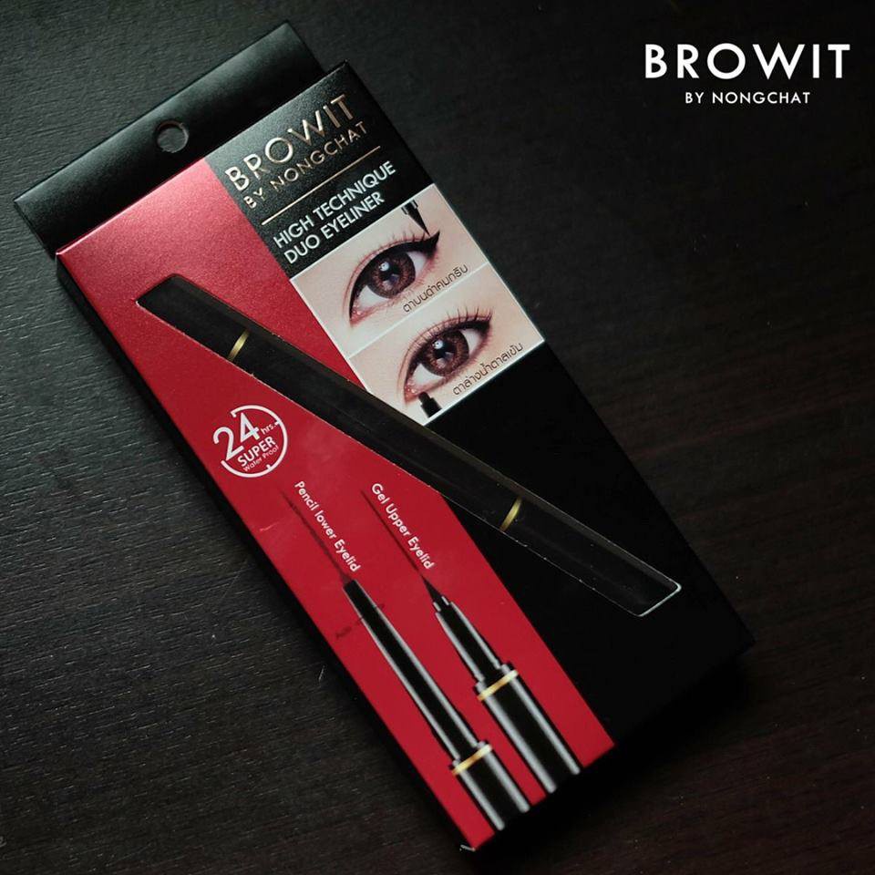 Kẻ Mắt 2 Đầu Browit by NongChat High Technique Duo Eyeliner