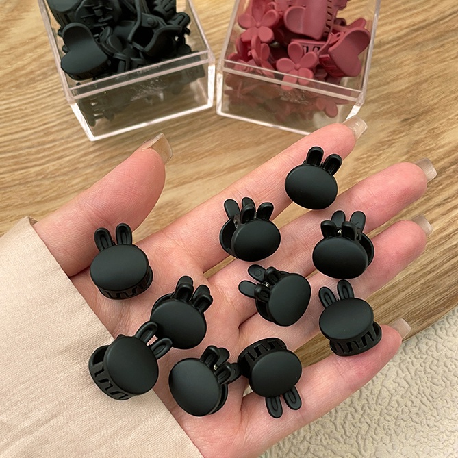 Set Kẹp Tóc Nhựa Nhiều Kiểu Dáng Dễ Thương Cho Nữ