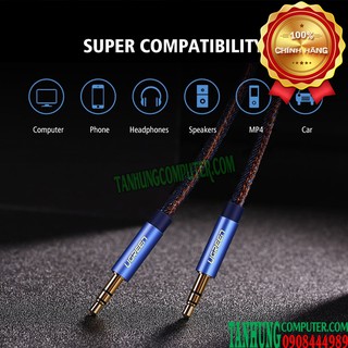 Cáp AUX 3.5mm dài 1M UGREEN 40402