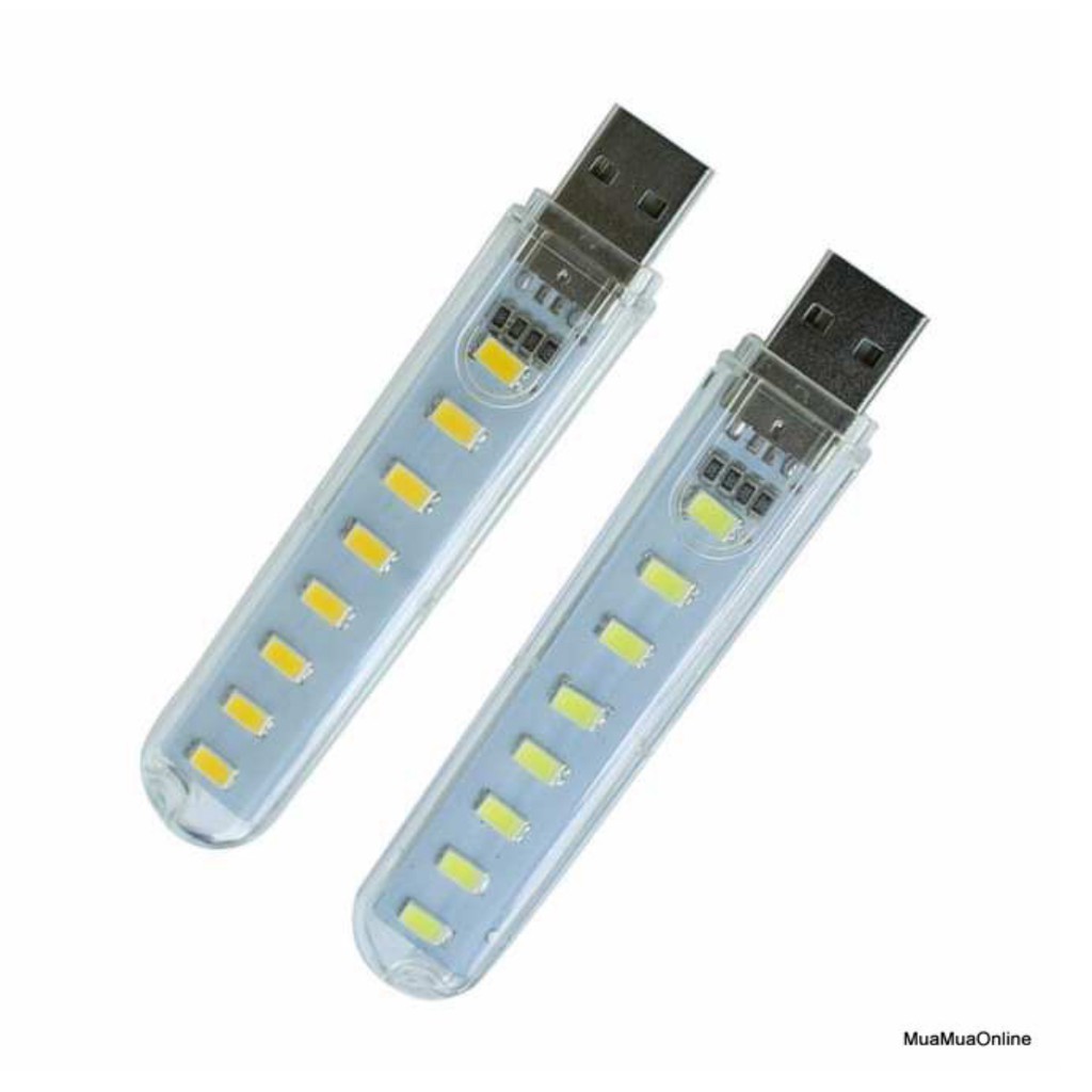 Đèn Led 8 Bóng Siêu Sáng Cắm Cổng Usb Cao Cấp PRo