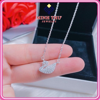 Dây Chuyền Thiên Nga MINH THƯ JEWELRY MTD8054 Chất Liệu Bạc Cao Cấp