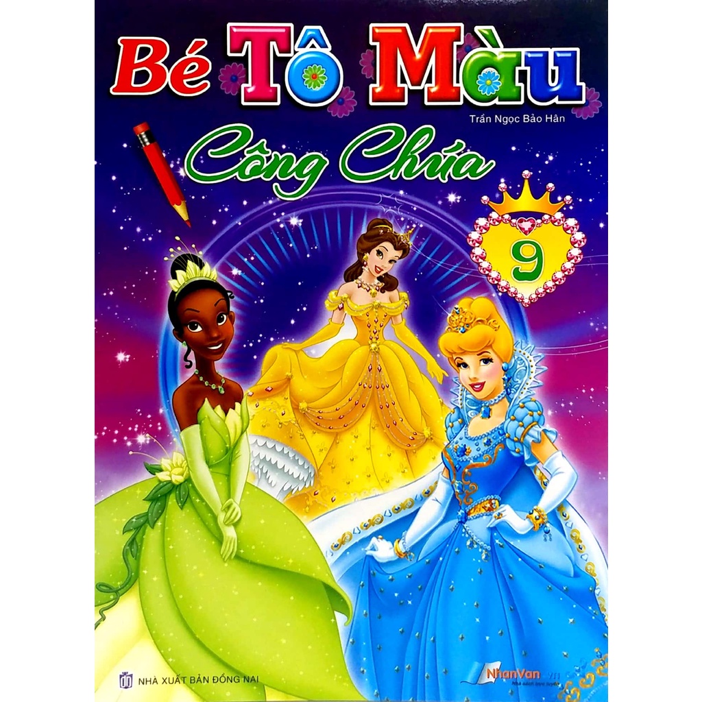 Sách Bé Tô Màu Công Chúa - Tập 9