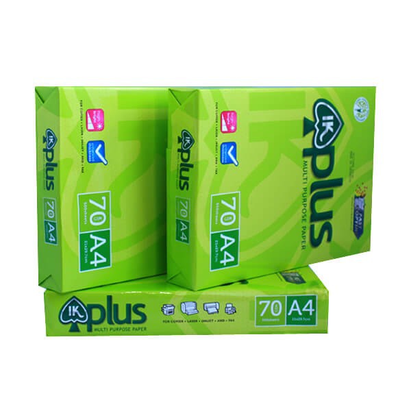 Giấy In IK Plus A4 70gsm 500 tờ/ Ram_Giấy In Cao Cấp