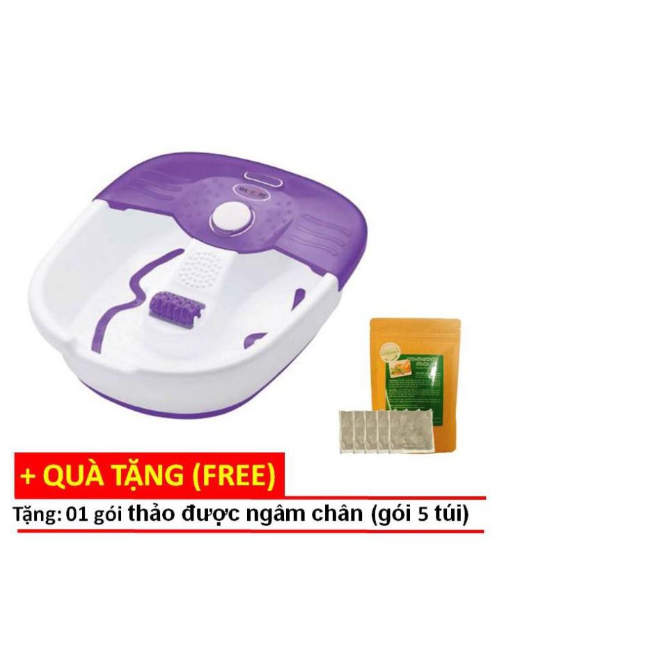 Bồn ngâm mát xa chân Maxcare-641C tặng thảo được ngâm chân (gói 5 túi)