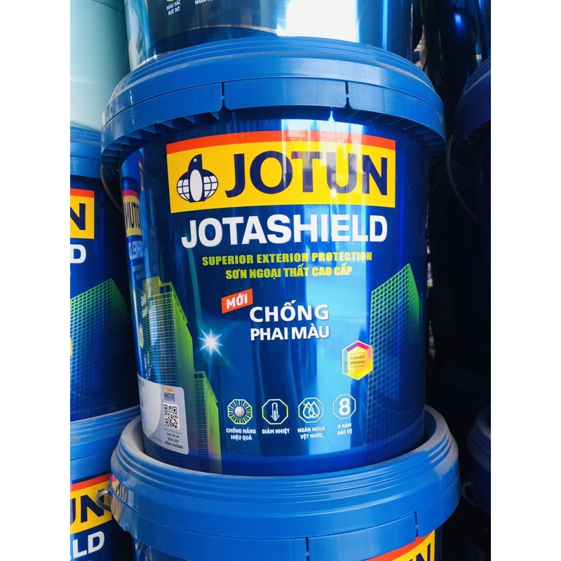 Sơn JOTUN JotaShield CHỐNG PHAI MÀU Ngoài trời 5l màu